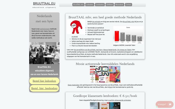 Screenshot of bruuttaal.eu