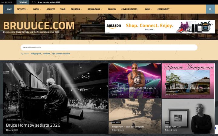 Screenshot of bruuuce.com