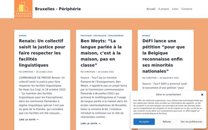 Ekrano kopija bruxellesperipherie.be