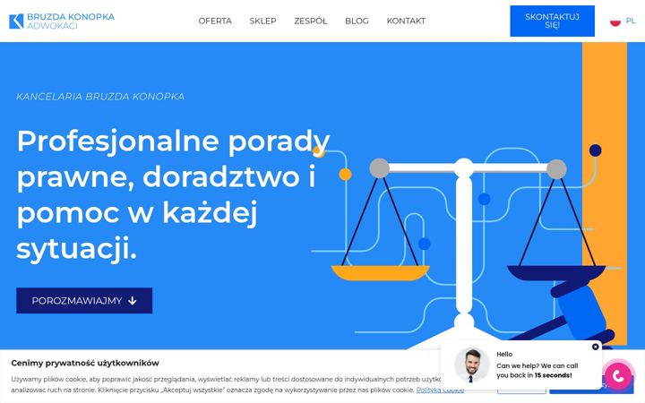 Screenshot van bruzda-konopka.pl