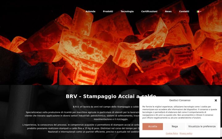 Ekrānuzņēmums no brvstampaggioacciai.it