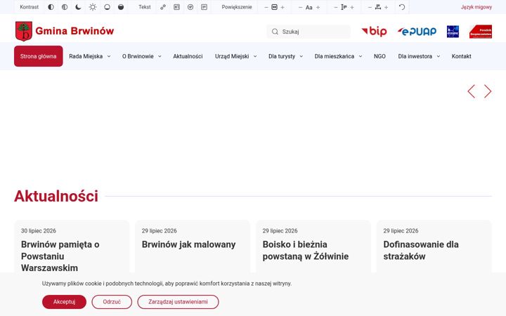 Screenshot of brwinow.pl