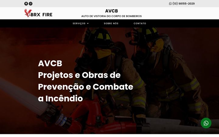 Screenshot of brxfire.com.br