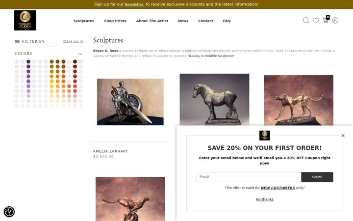 Screenshot of bryankross.com