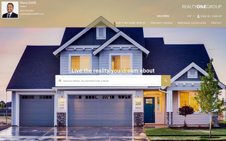Screenshot of bryceschiff.com