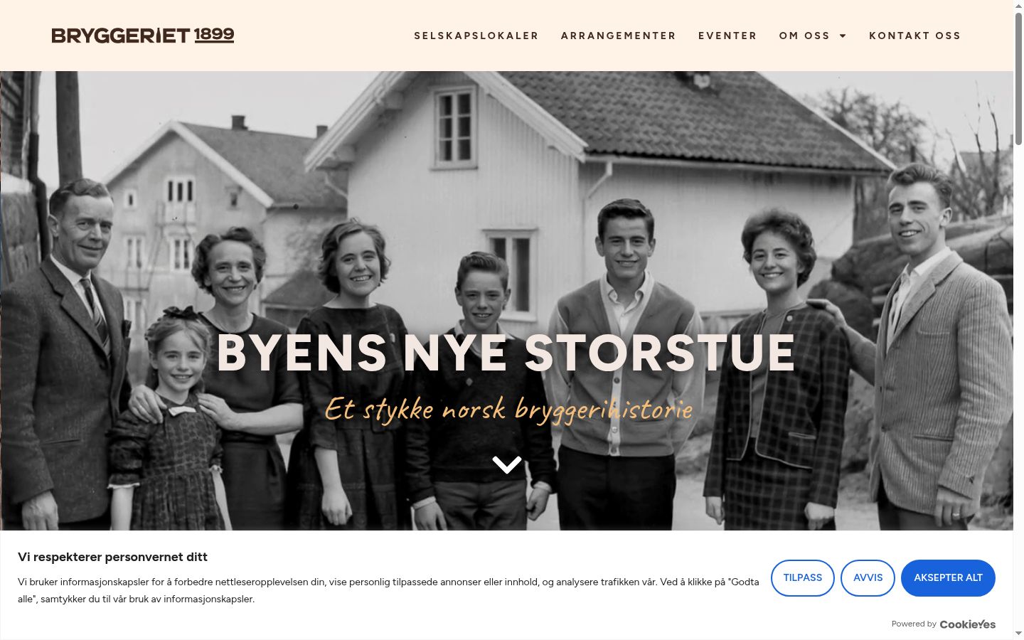 Sutikimo reklamjuostės, rodytos prieš bet kokią sąveiką, ekrano kopija