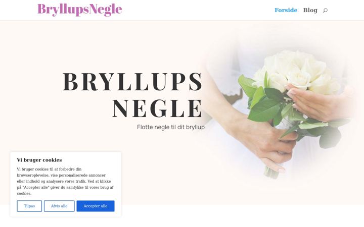 Screenshot of bryllup-negle.dk