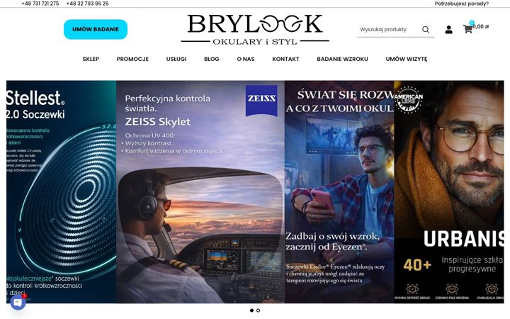 Screenshot van brylook.pl