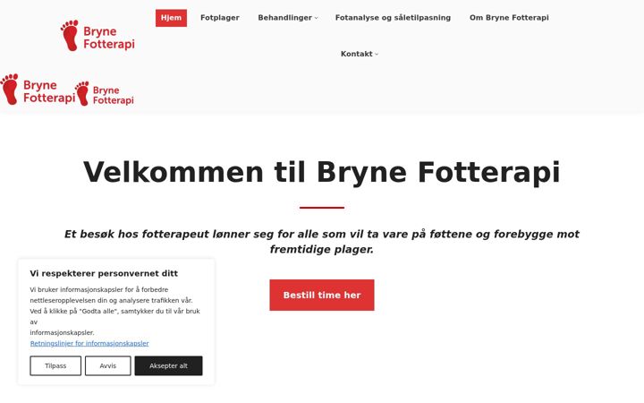 Snímek obrazovky brynefotterapi.no