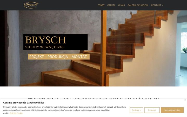 Screenshot of bryschschody.pl