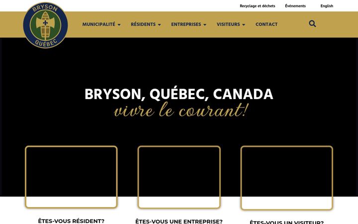 Screenshot of bryson.ca