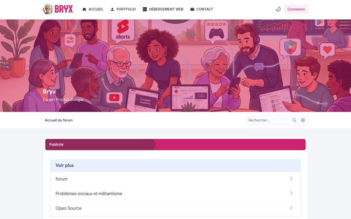 Screenshot of bryx.fr