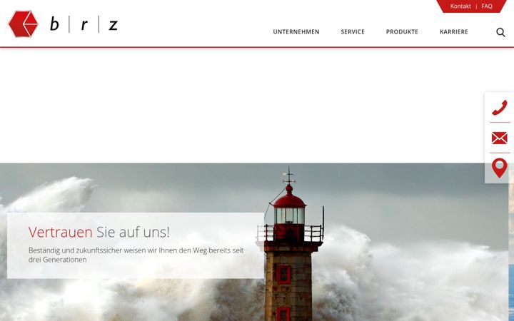 Screenshot of brz.ag