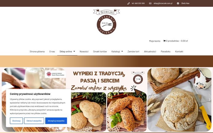 Screenshot του brzeczek.com.pl