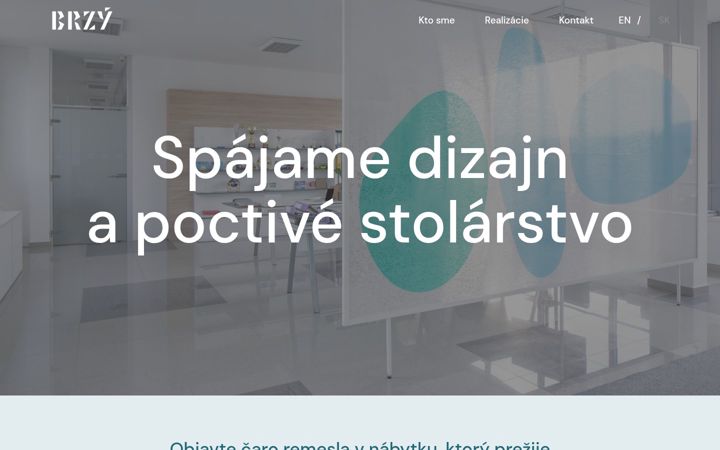 Snímek obrazovky brzy.sk