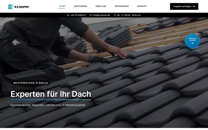 Screenshot of bs-bautec.de