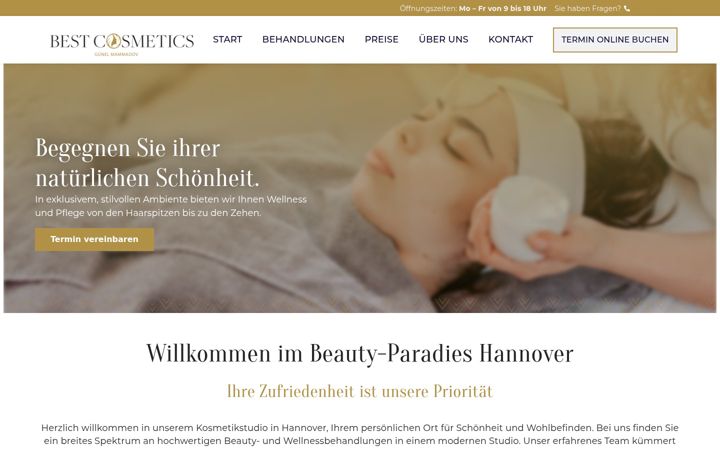 Screenshot of bs-bestcosmetics.de
