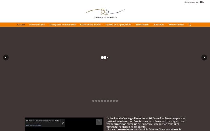 Screenshot of bs-conseil-courtage.com