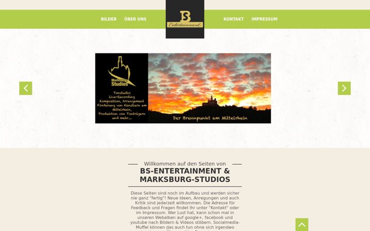 Screenshot of bs-entertainment.de