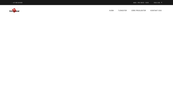 Screenshot of bs-entreprenor.no