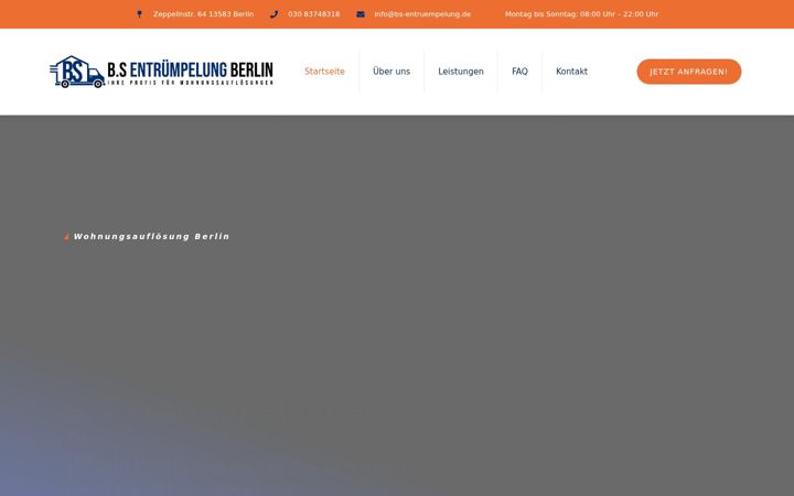 Screenshot of bs-entruempelung.de