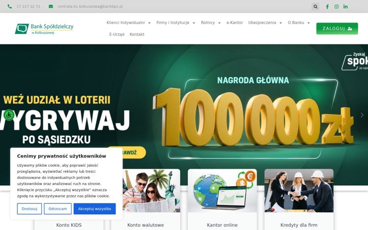 Screenshot von bs-kolbuszowa.pl