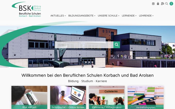 Screenshot of bs-korbach.de