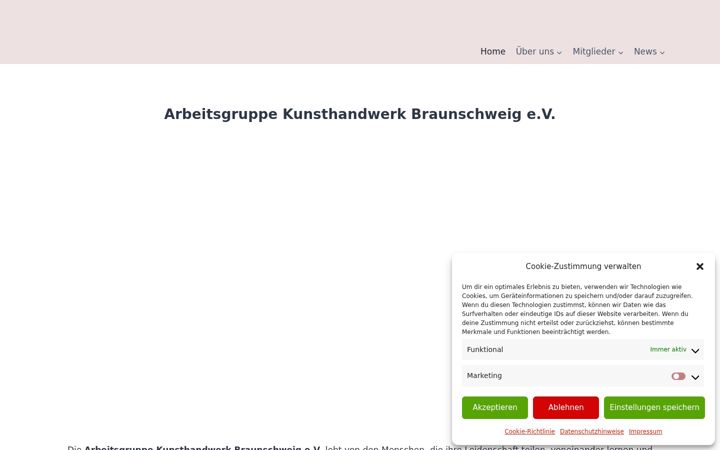 Screenshot von bs-kunsthandwerk.de