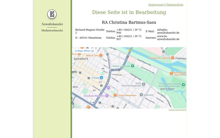 Screenshot of bs-mediationskanzlei.de