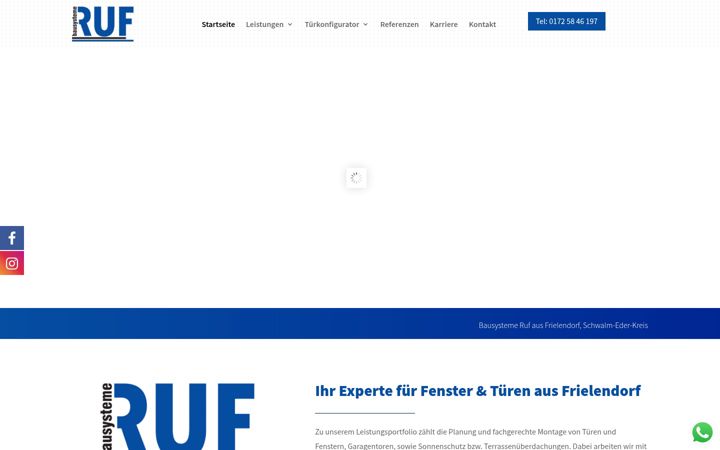 Captura de ecrã de bs-ruf.de