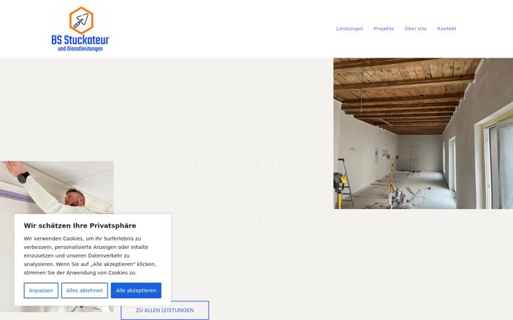 Skjámynd af bs-stuckateur.eu