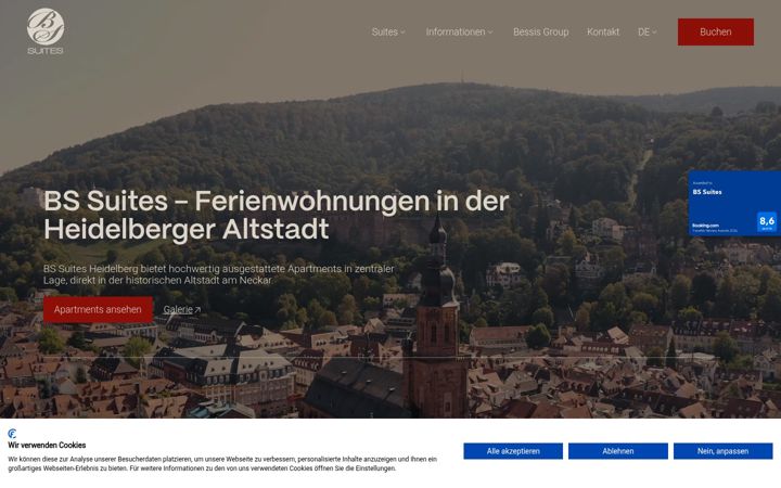 Screenshot of bs-suites.de