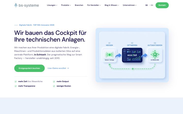 Screenshot di bs-systeme.de