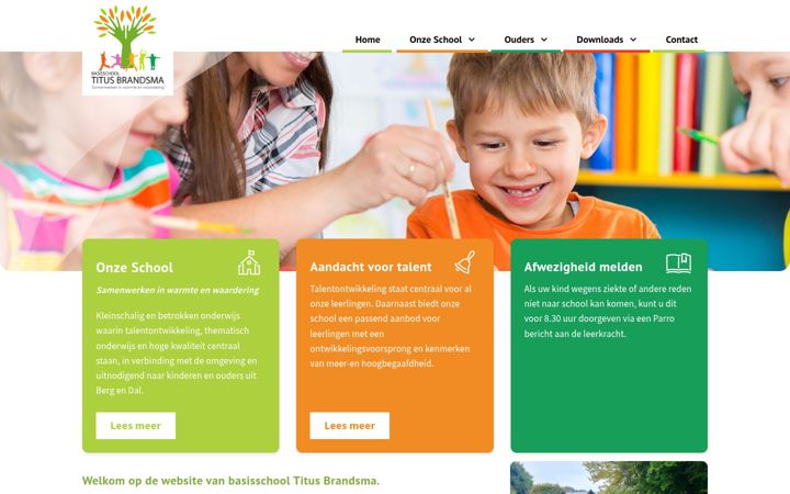 Screenshot of bs-titusbrandsma.nl