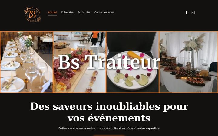 Screenshot of bs-traiteur.fr