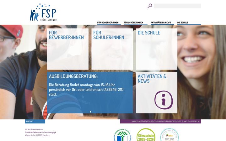 Screenshot of bs30.de