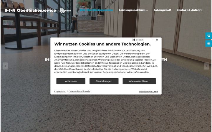 Screenshot ta' bsa-buechner.de
