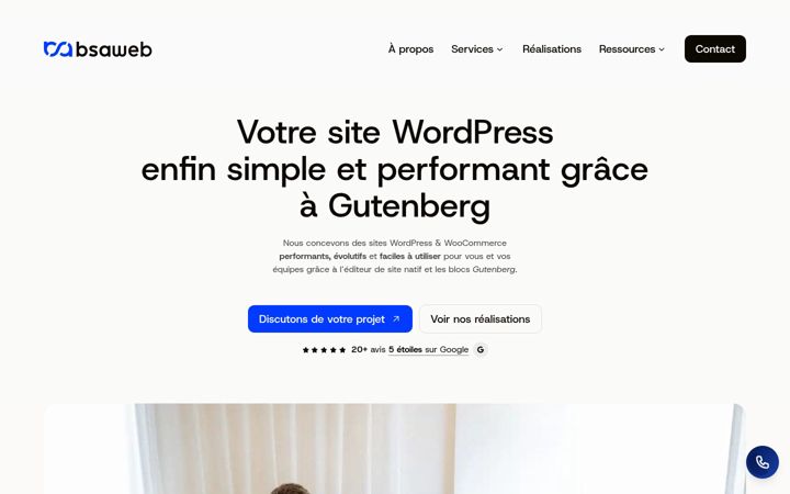 Screenshot του bsa-web.fr