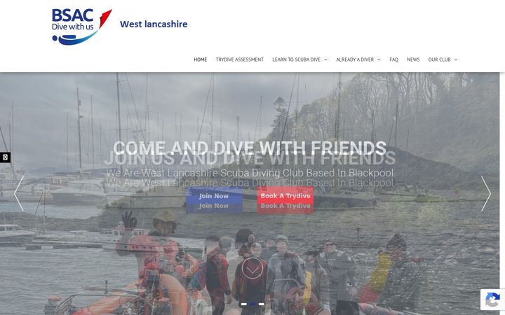Screenshot of bsac-153.co.uk