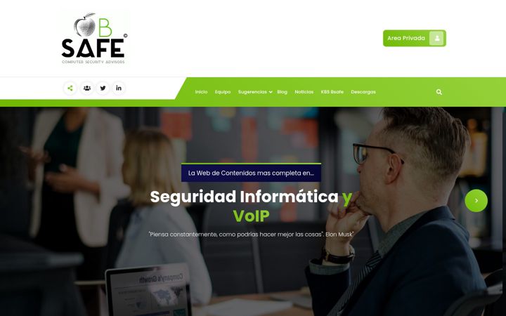 Screenshot di bsafeadvisor.net