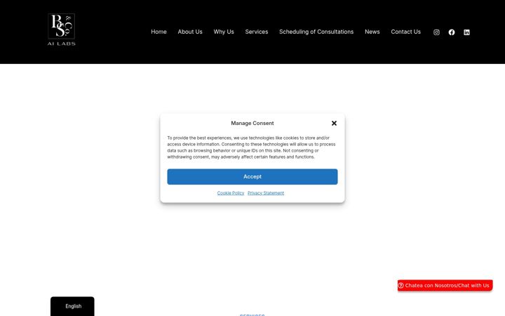 Screenshot of bsand-co.com