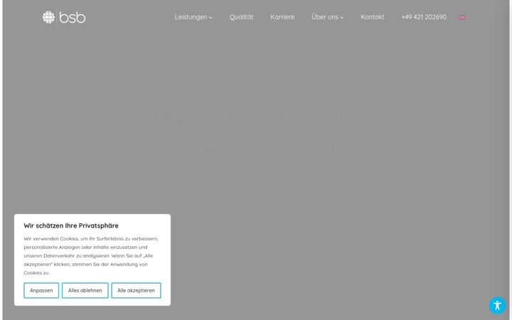 Screenshot of bsb.net