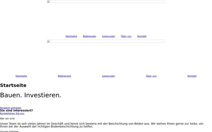 Screenshot του bsbeschichtung.de