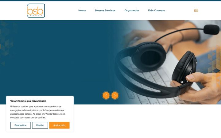 Screenshot of bsbtraducoes.com