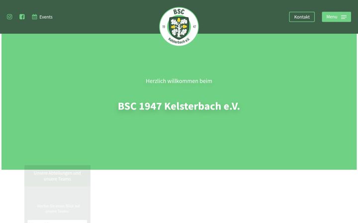 Screenshot του bsc-kelsterbach-fussball.de