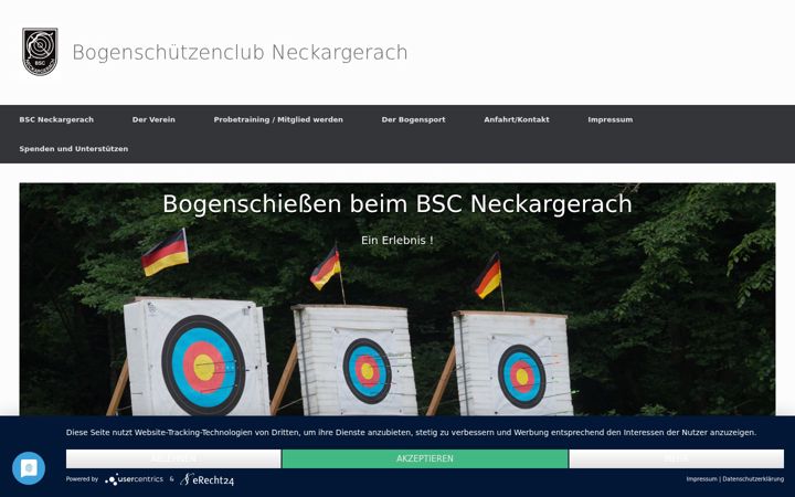 Screenshot του bsc-neckargerach.de
