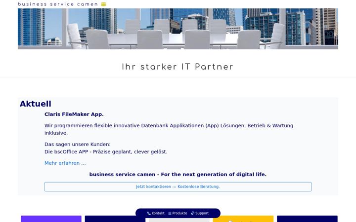 Screenshot of bsc-swiss.com