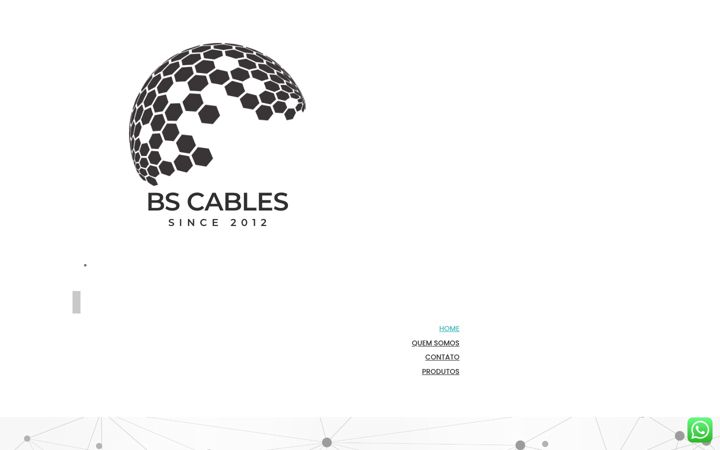 Screenshot of bscables.com.br