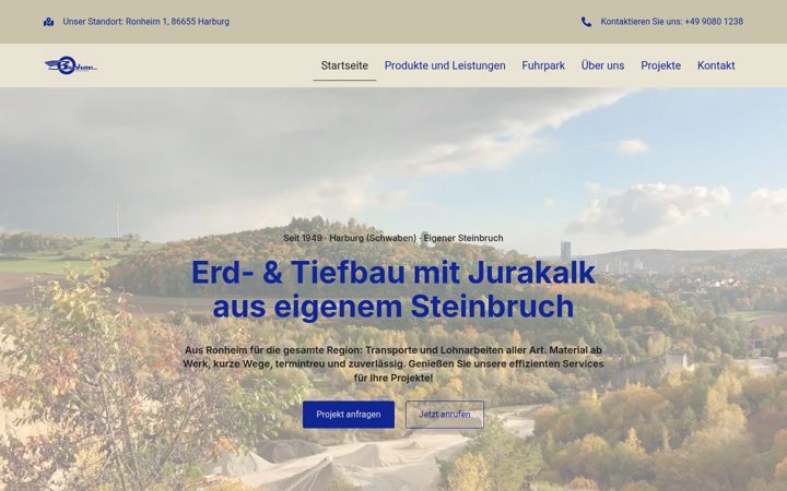 Screenshot of bschor-gmbh.de