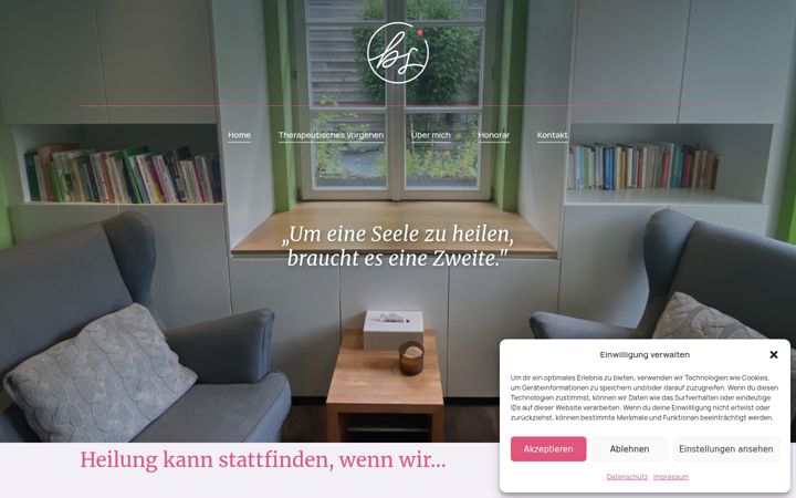 Screenshot of bschuh.de